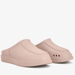 NIB P448 Flo Cipria Sandal Clog Slip On Backless Cream Beige Sz 38 39